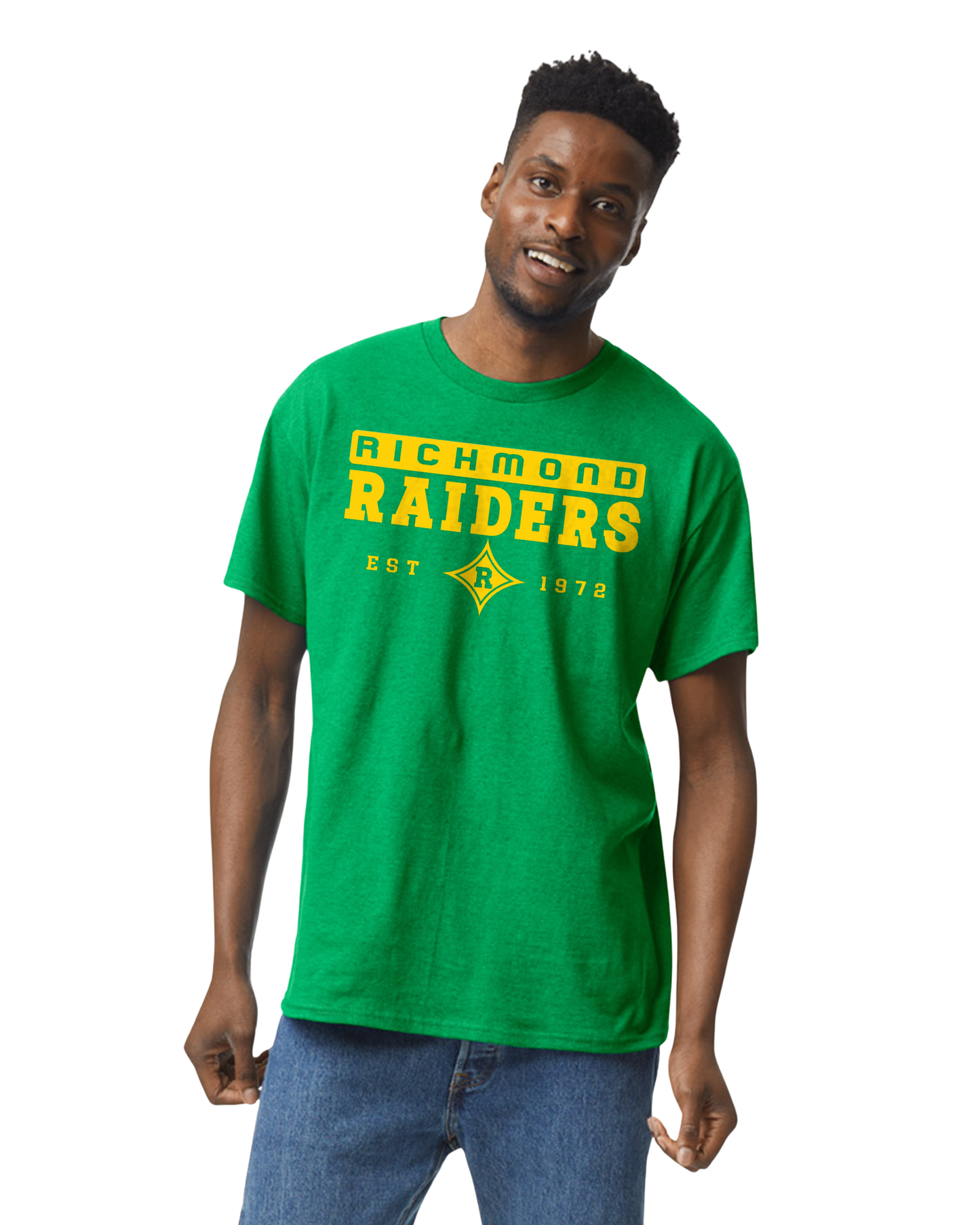 Richmond Raiders T-Shirt (Antique Irish Green)