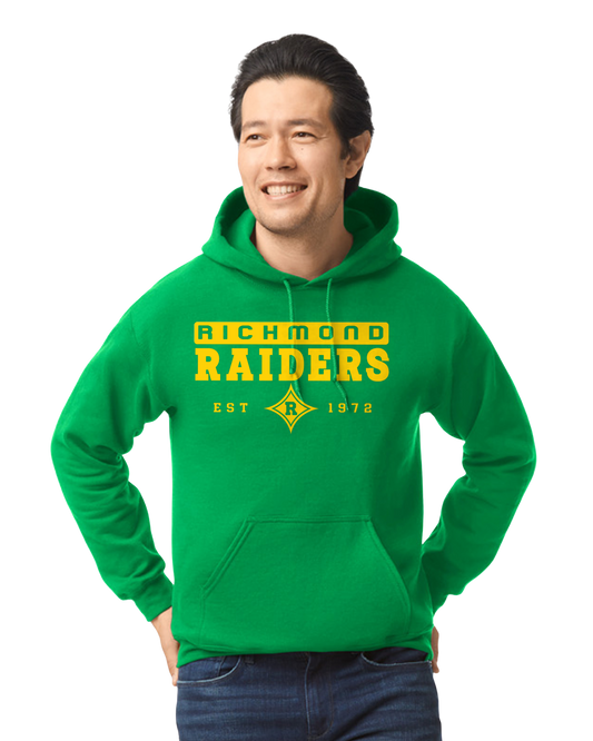 Richmond Raider Hoodie (Gold Graphic)